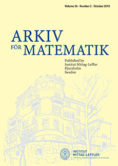 Arkiv för Matematik标志