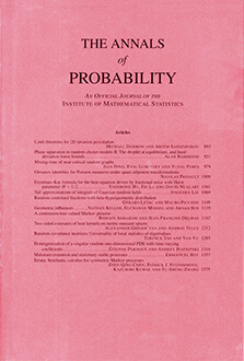 The Annals of Probability Logo