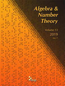 Algebra & Number Theory Logo