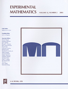Experimental Mathematics Logo