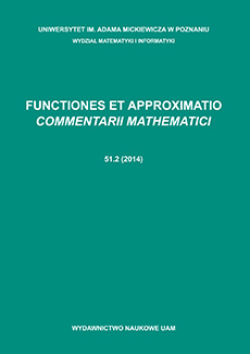 Functiones et Approximatio Commentarii Mathematici Logo