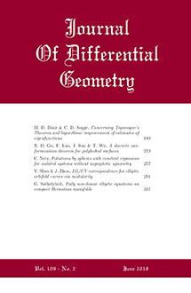 Journal of Differential Geometry Logo