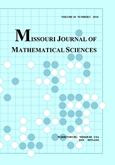 Missouri Journal of Mathematical Sciences Logo