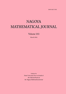 Nagoya Mathematical Journal Logo