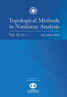 Topological Methods in Nonlinear Analysis Logo